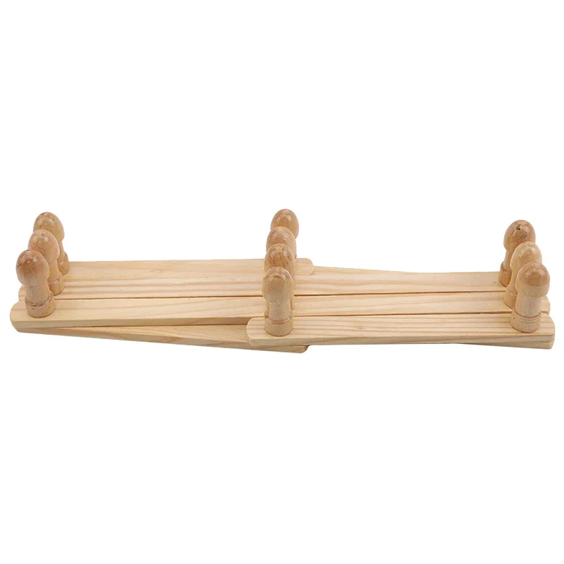 Wooden Wall Hanging Bamboo Hanger 1/3PCS