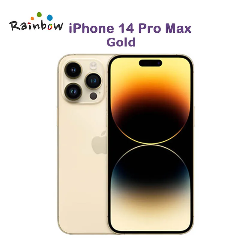 Apple iPhone 14 Pro Max Dual eSIM 128/256/512GB 1TB ROM 6GB RAM 6.7" Genuine Retina OLED Face ID NFC A16 Cell Phone