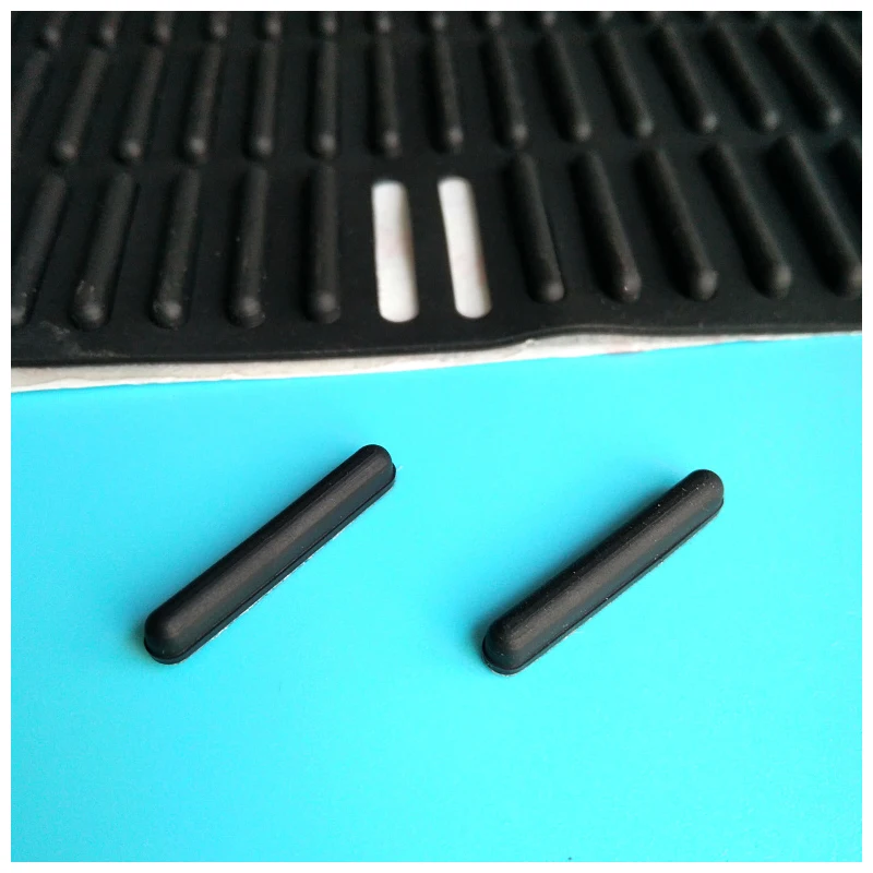 80Pcs 20x3x3MM Silicone Rubber Feet Pads Home Furniture Anti-collision Adhesive Bumpers Pads Door Cabinet Stopper Shock Absorber