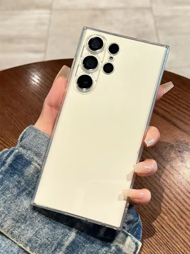 Ultra Clear Transparent Silicone Soft Phone Case - Original Premium Quality Cover