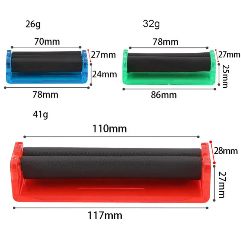 Plastic Winder 70mm / 78mm / 110mm Mini Manual Cigarette Maker Portable Cigarette Puller Smoking Accessories 4