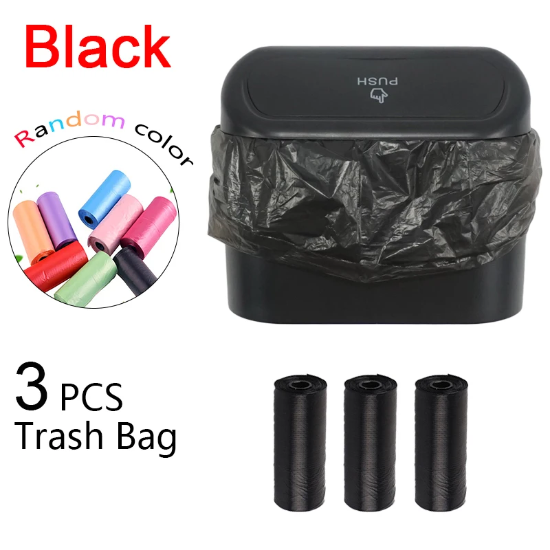 black-3 pcs bags