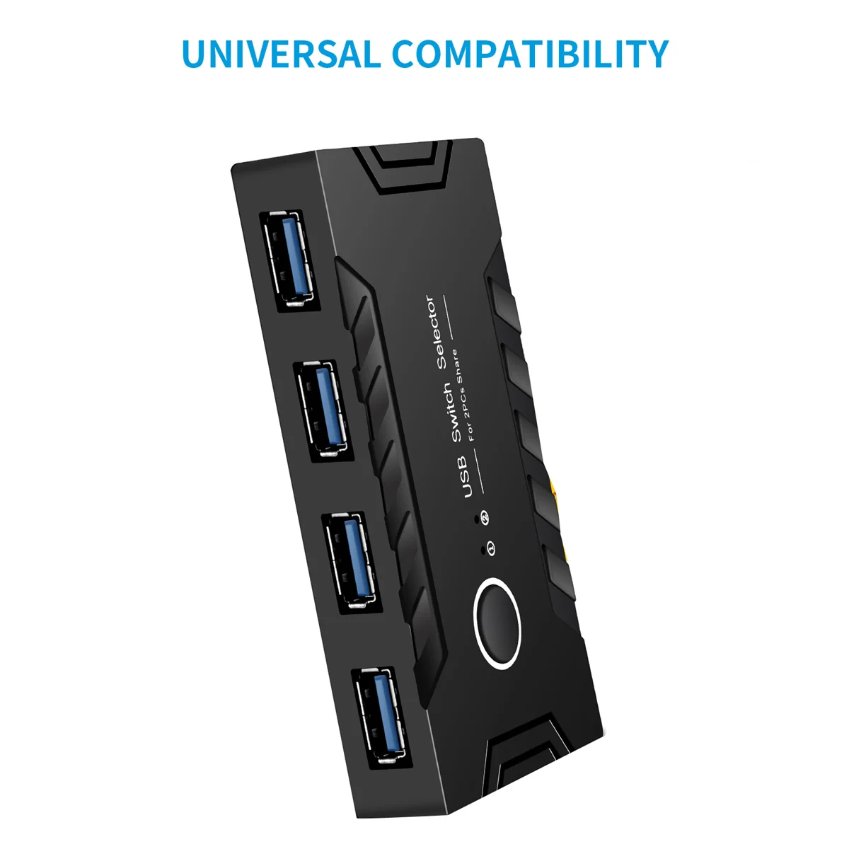 USB 3,0 KVM переключатель 2 в 4 выхода для клавиатуры мыши принтера монитора USB 3,0 переключатель USB контроллер концентратор адаптер (art.: 3920c474b64ff) - 3920c474b64ff
