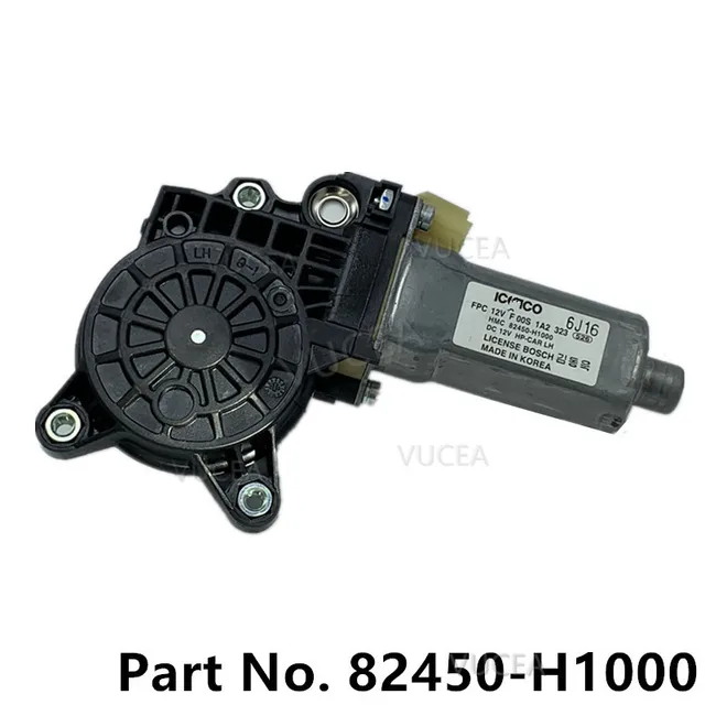 Genuine Replacement Power Window Motor & Regulator - Driver Side Left For Kia Optima 2011-2015 | Fits OEM 82450-2T000