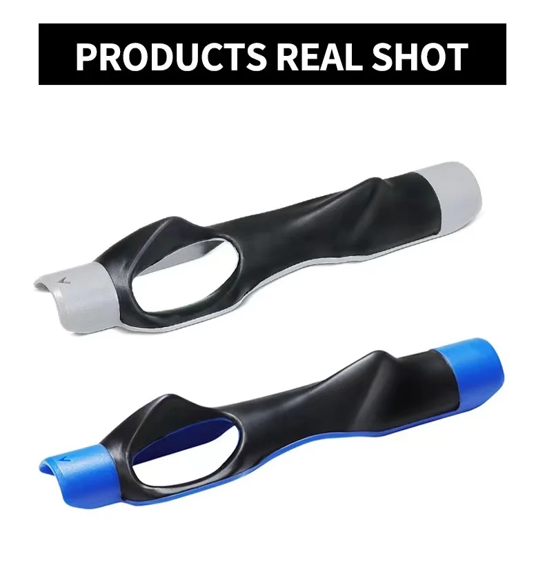 Golf Grip Trainer Attachment Outdoor Golf Swing Trainer Beginner Gesture Alignment Training Aid Correct Training Handy golf grip 4