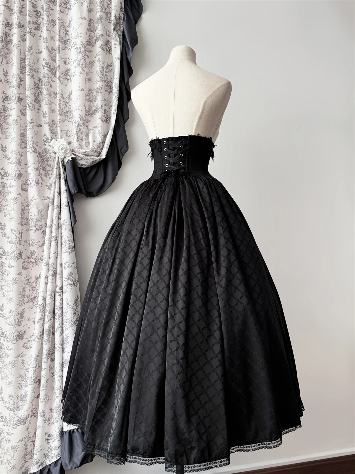 ~Awaken~Classic Lolita Skirt Vintage Fishbone Lolita SK by Muppet Mind Ben-Pre-order