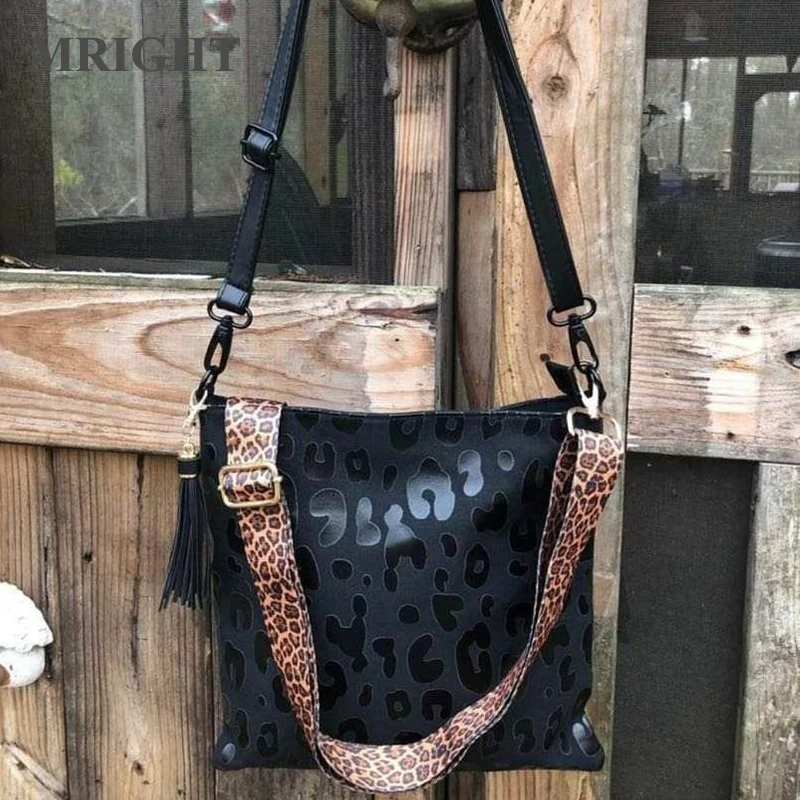 plakband Kinderachtig Fantastisch Zwart Western Luipaard Crossbody Tas Vrouwen Koe Cheetah Print Meisjes  Handtas Portemonnee Canvas Envelop Schoudertassen DOM1951| | - AliExpress