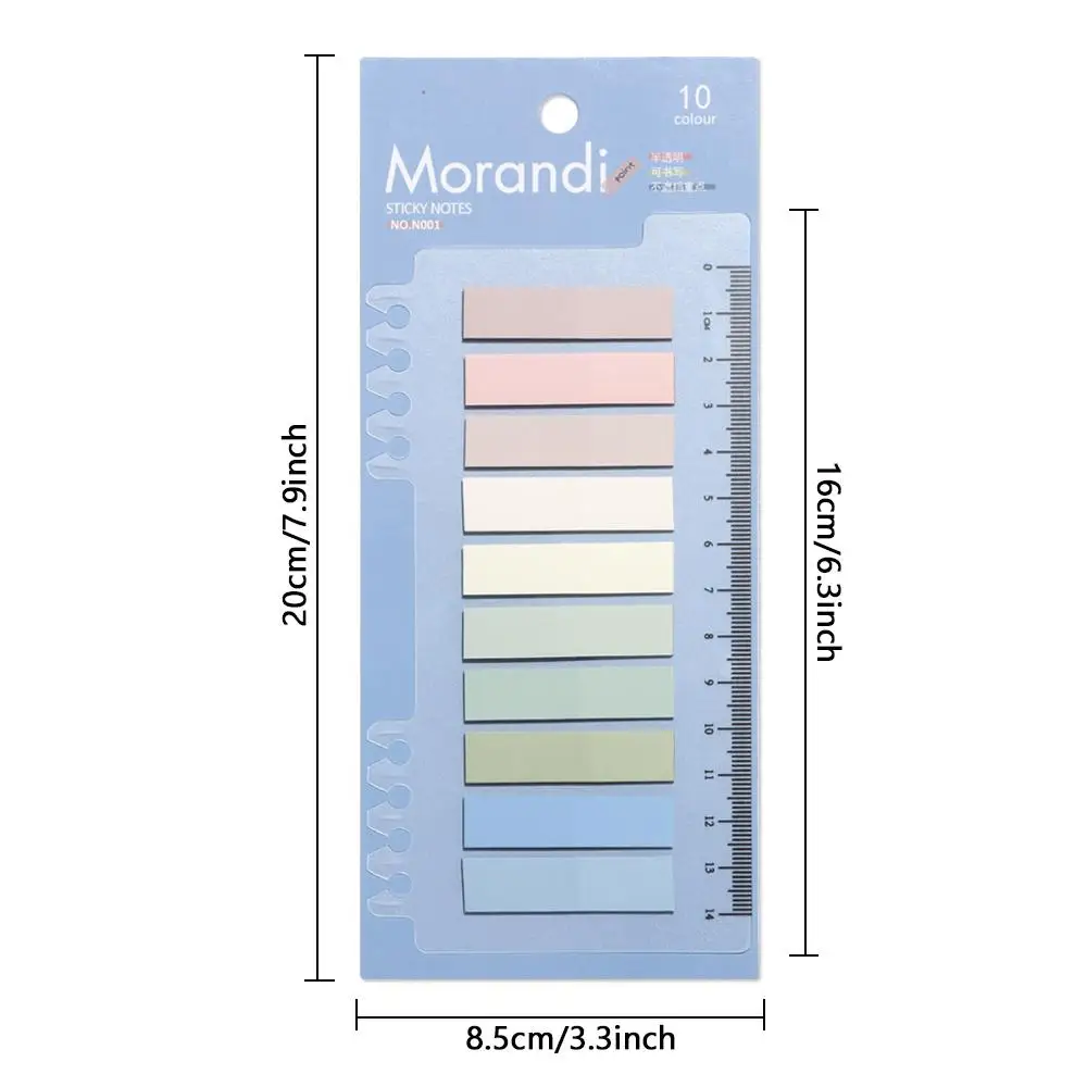 60/120/200pcs Novelty DIY Tab Strip Label Index Flags Office Supplies Sticky Notes Memo Pad Loose-leaf Paster Sticker