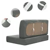 2pcs/set Polar Fleece RV Seat Cushions Covers Elastic Dinette Sofa Cover Stretch Adjustable Seat Slipcovers Camper Chair Covers 1