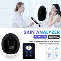 New 3D AI Facial Skin Diagnostic Analyzer Facial Smart 3D Facial Test Intelligent Digital Magic Mirror Skin Analysis Device 2