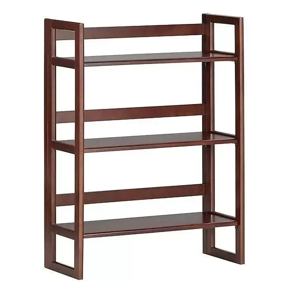 Description Picture 3 of itemSolid Wood Wooden Bookcase Library Furniture Wooden Book Shelf Living Room Furniture for Home Office and Bedroom
