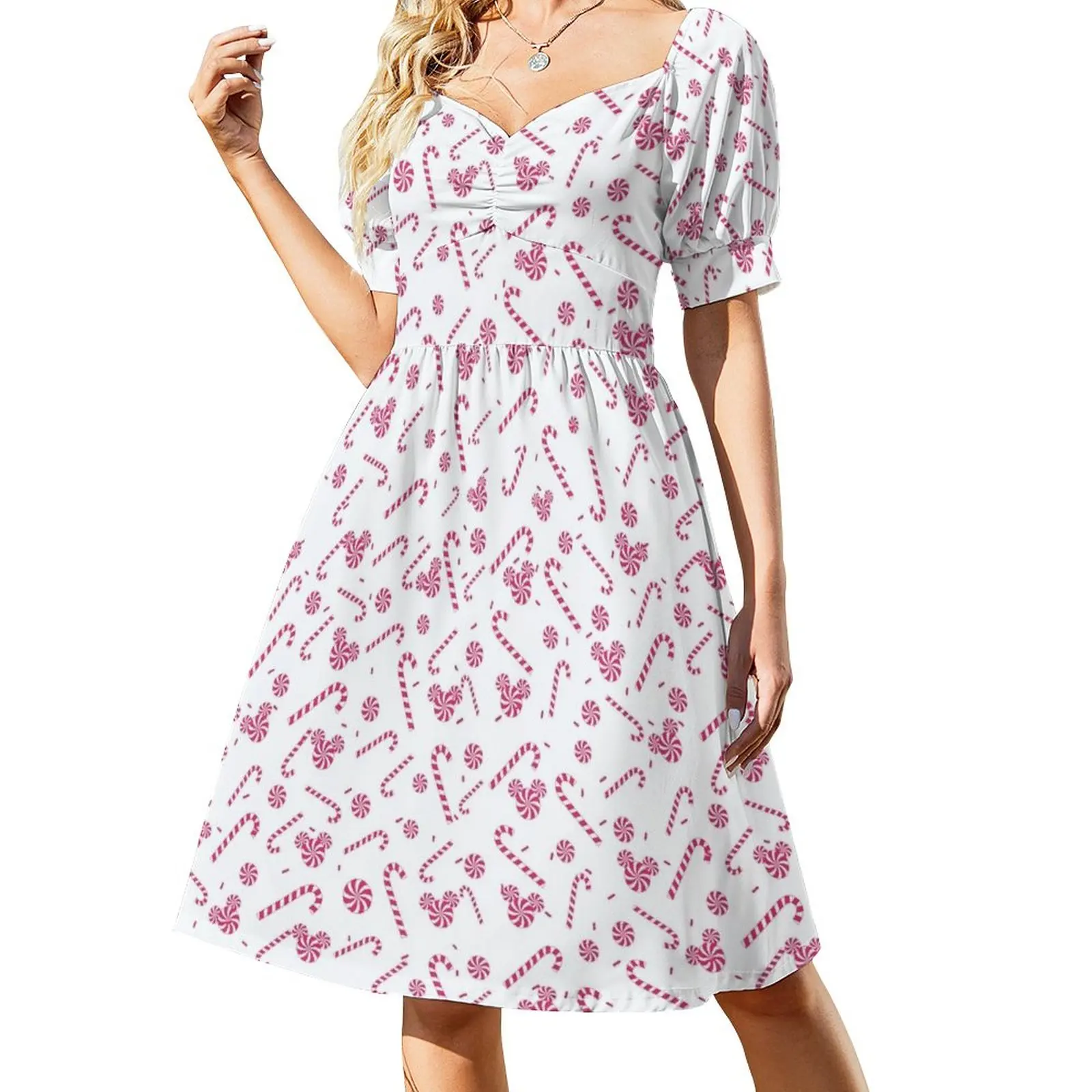 

Candy Cane Sleeveless Dress Evening dresses party dress women elegant luxury