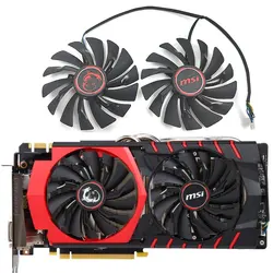 NEW Original PLD10010S12HH GTX 980 GPU FAN,For MSI R9 390、R9 380、R7 370、GTX 980 980Ti 970 960 950 GAMING Video Card Cooling fan