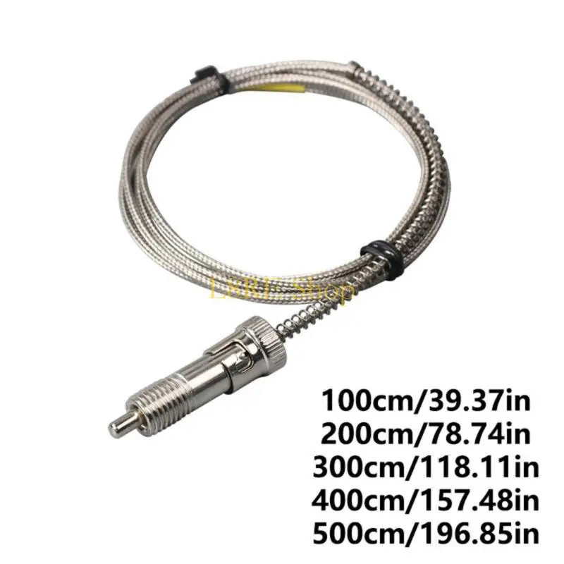 L8RE Boiler Temperature Controller Clip Long Probe K Type Thermocouple for Accurate Monitoring Home Heating System
