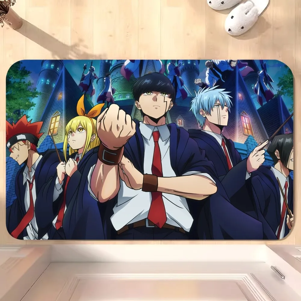bilibili Anime Mashle Magic and Muscles D Floor Mat Bedroom Kitchen Door Bath House Super Absorbent Foot Non-slip 3