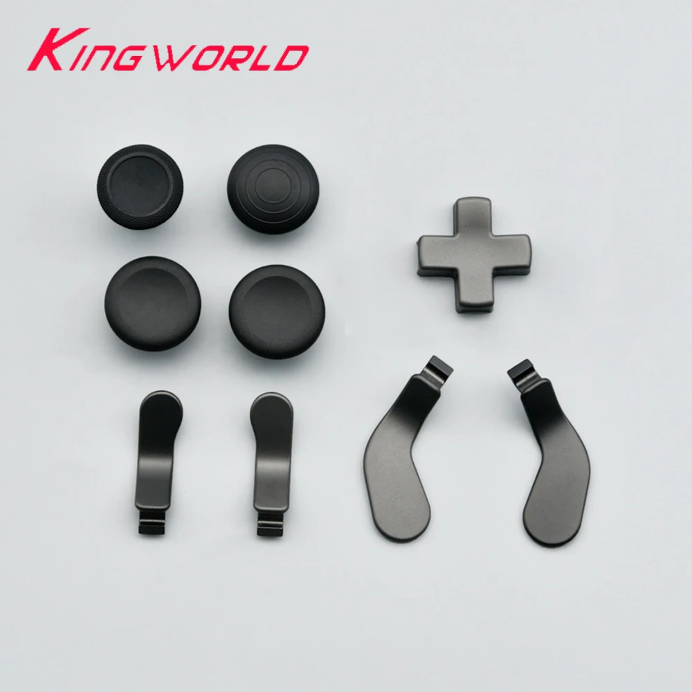 9Pcs /7Pcs Pulsanti Di Ricambio In Metallo Per Xbox One Elite 2 White Youth Version Controller Wireless Joystick Cap Paddle Button