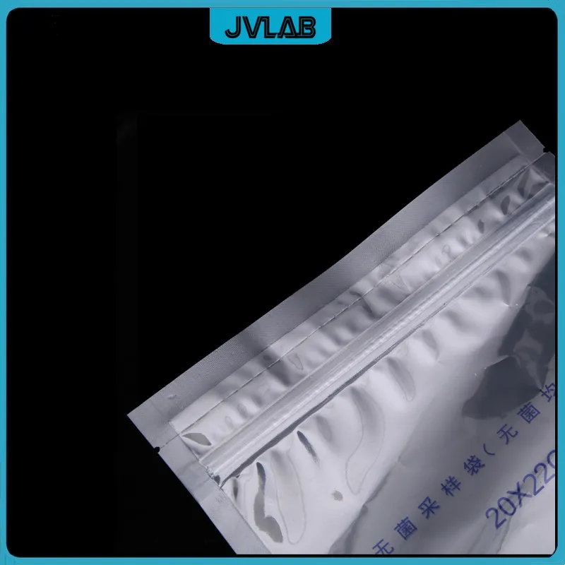 Vertical Sterile Homogeneous Bag With Sealing Strip 20cm*22cm Aseptic Sampling Bag For 1L Sampler Homogenization PE 100pcs