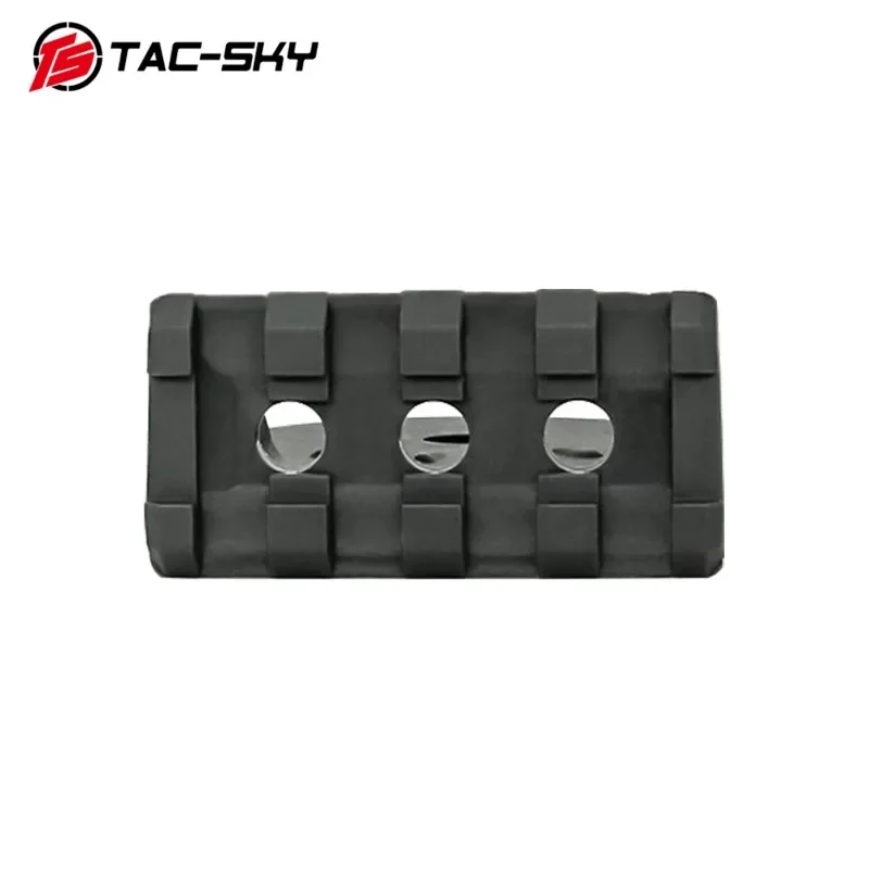 TS TAC-SKY Tactical Flashlight Helmet Mounting Kit for PELTO COMTAC Helmet Mount ARC Rail Adapter