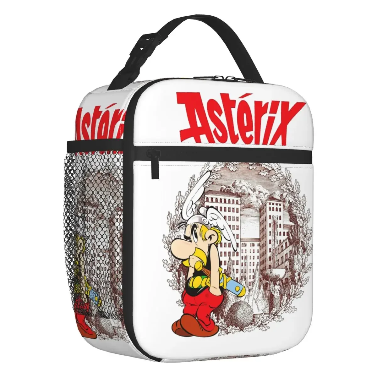 Asterix Personalizzato E Obelix Lunch Bag Women Thermal Cooler Insulated Lunch Box Per Ufficio Per Adulti