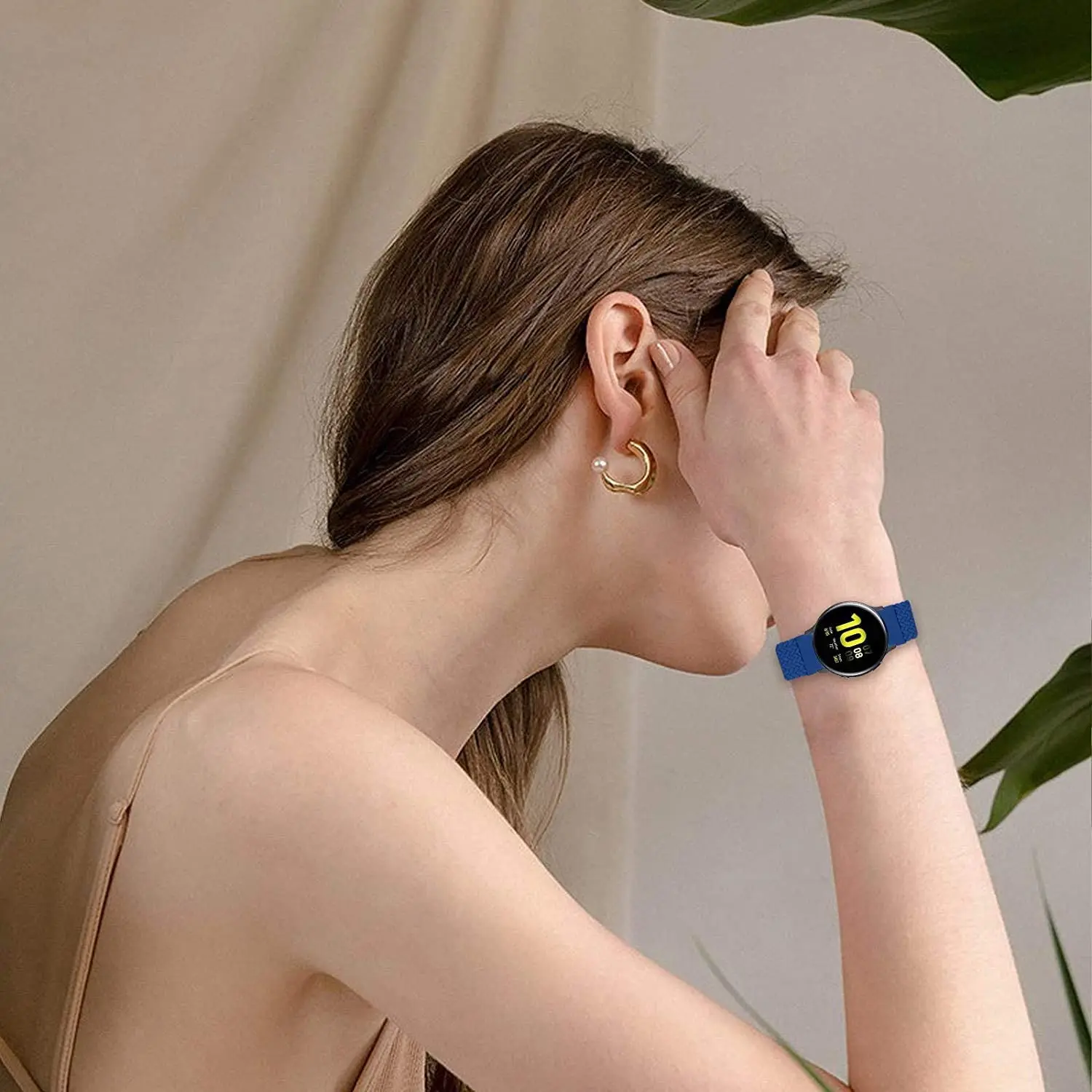 Braided Solo Loop Watch Bracelet Strap - 20mm/22mm