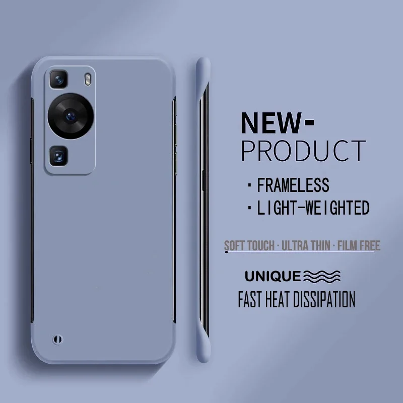 Frameless Matte Hard PC Phone Case and Protective Bumper Cover