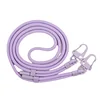 Dual Clip Rope Crossbody Lanyard Tether For Mobile Phone 160cm 6mm Detachable Adjustable Strap Bold Long Neck Hang Hook Cord 6
