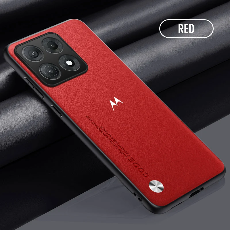 Ultra-Light Leather Phone Case with TPU Bumper - Premium Protective Cover