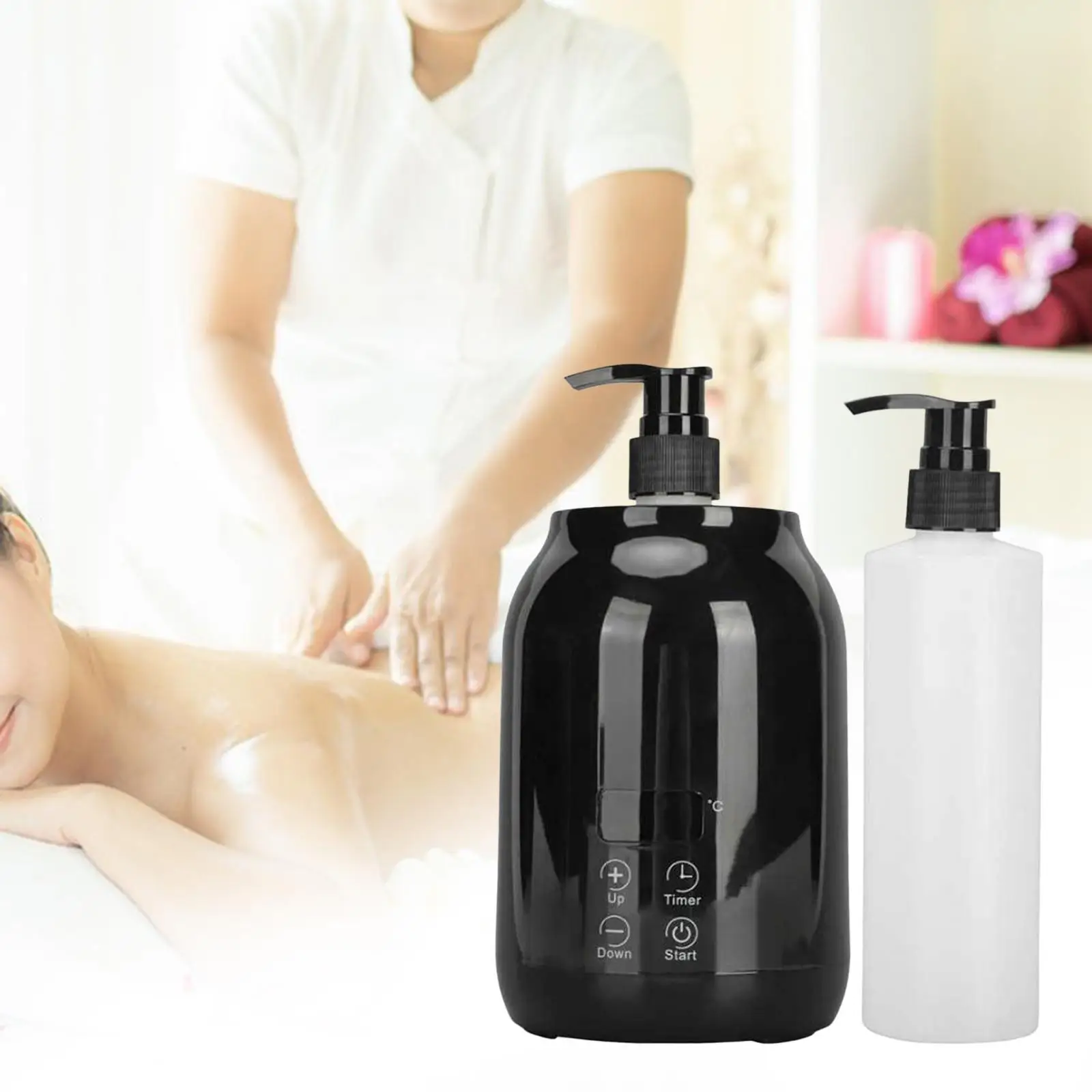 Massageöl-Wärmer-Heizung, elektrische Öl-Heizung für Salon, Spa, Massage, 