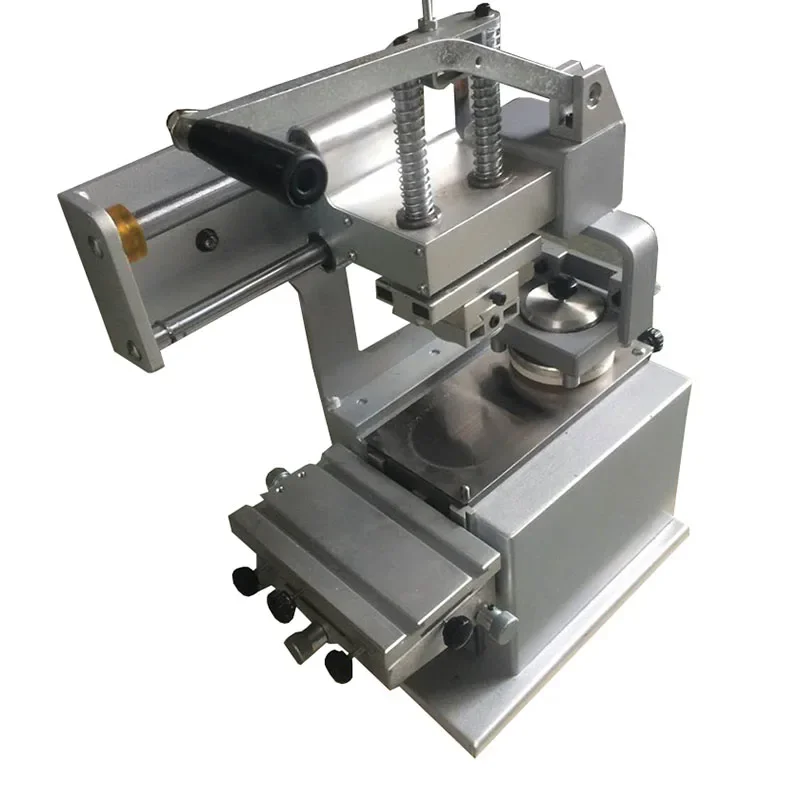 

Manual Pad Printing Equipment Company Logo Printer Machinery Single Color Oil Stamping Printer Design Die Board Pad Head