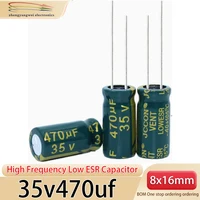 8x16 20PCS High frequency low resistance 16v1000uf 25v680uf 35v470uf 50v220uf  electrolytic capacitor - Image 3