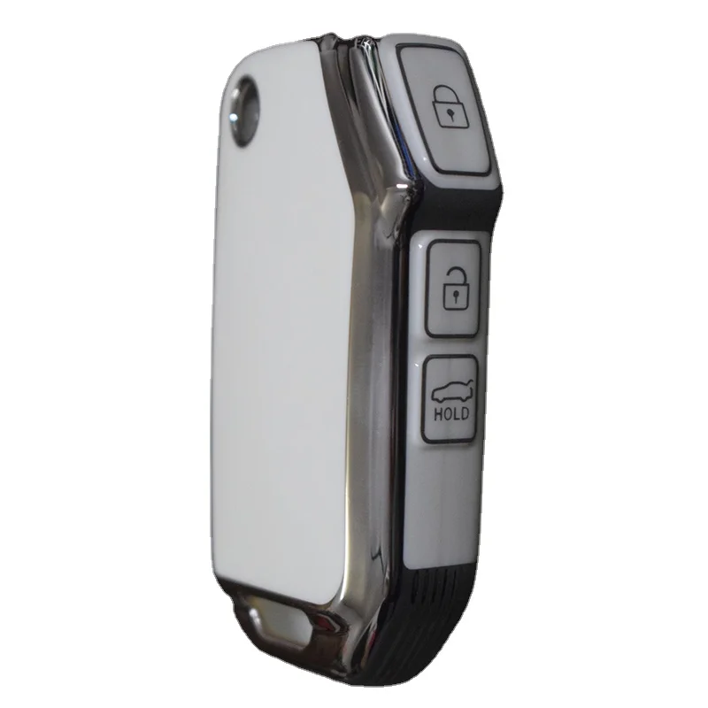 Flip Key 3 Button Car Key Case Cover Per Kia Ceed 2023 Cd Forte 2018 2019 2021 Cerato 2019 K3 Gt 2020 Sorento Serato S Bd 2018