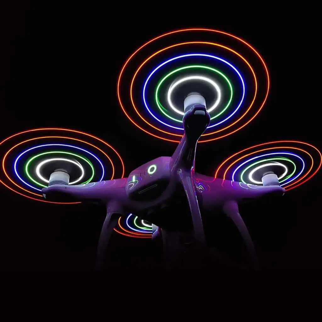 RC Drone Quadcopter Propellers 9450S LED Flashing Plastic USB Charging Accessories for DJI Phantom 3 4