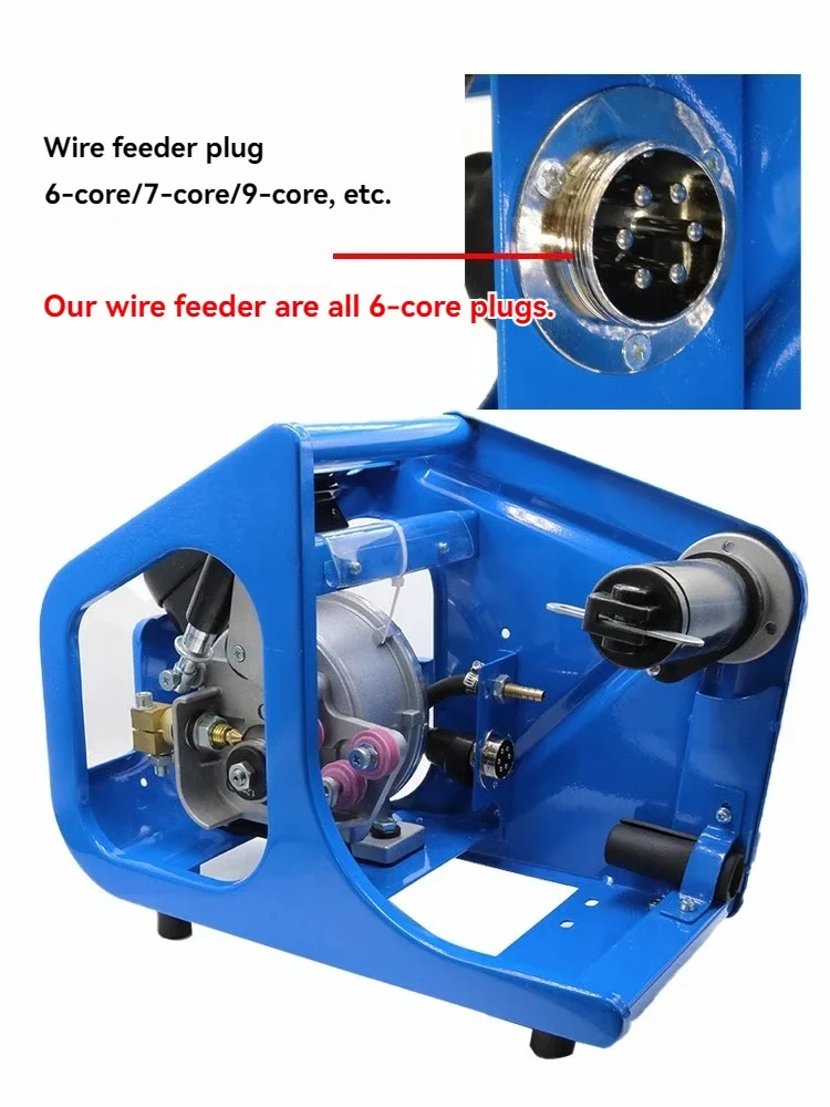Highly Equipped Two-guaranteed Welding Wire Feeder, Gas-shielded Welding Dual-drive Protective Wire Feeder Efficient Wire Output 6