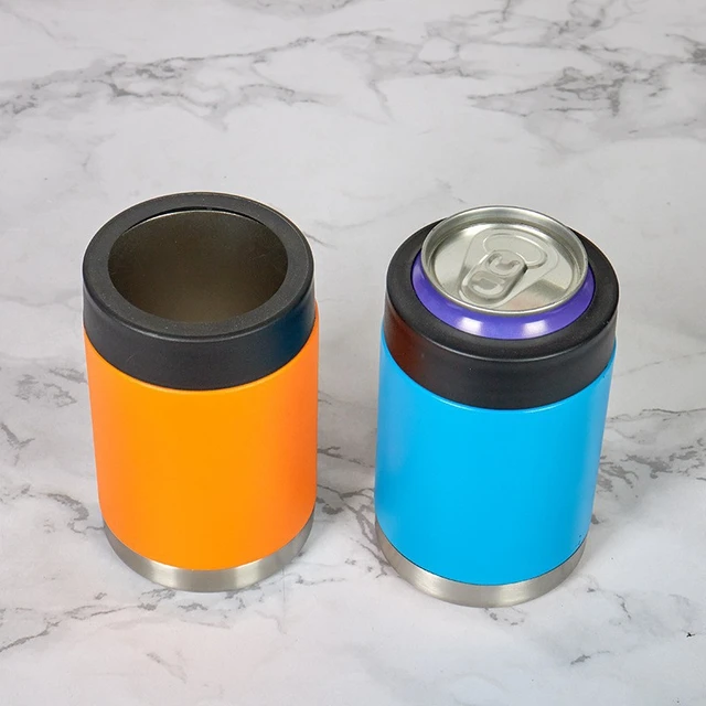 Stainless Steel Insulator Sleeve  Stainless Steel Beer Cooler - 12oz  Stainless Steel - Aliexpress