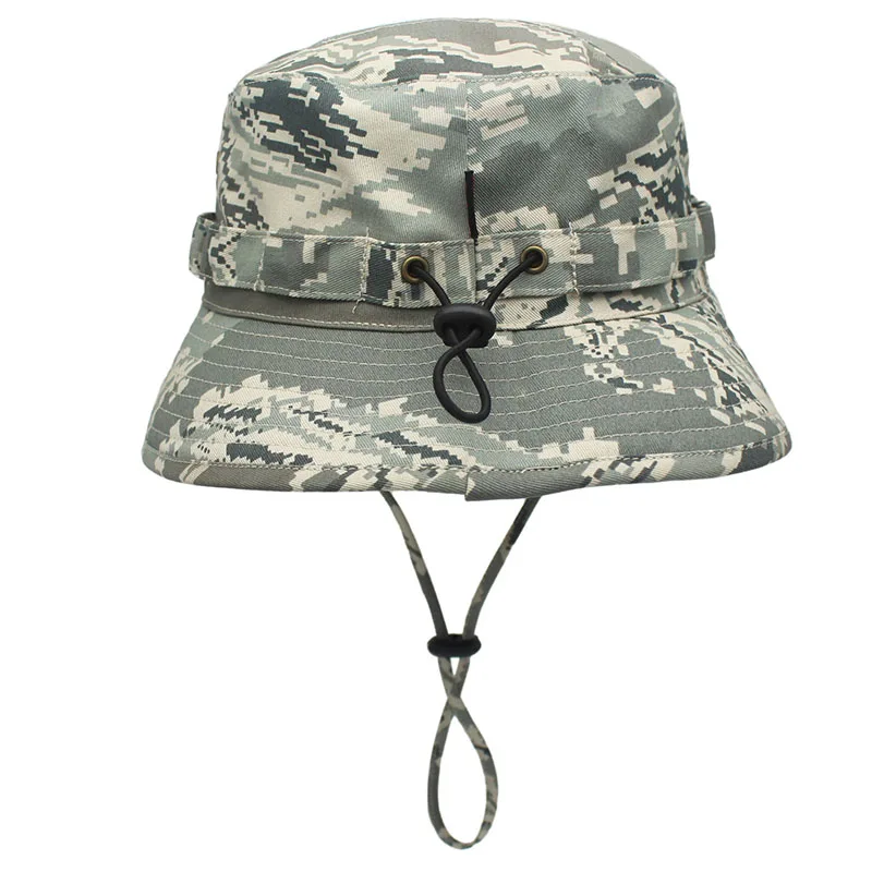 Jungle Digital Camouflage, Flat Brim Hat Style