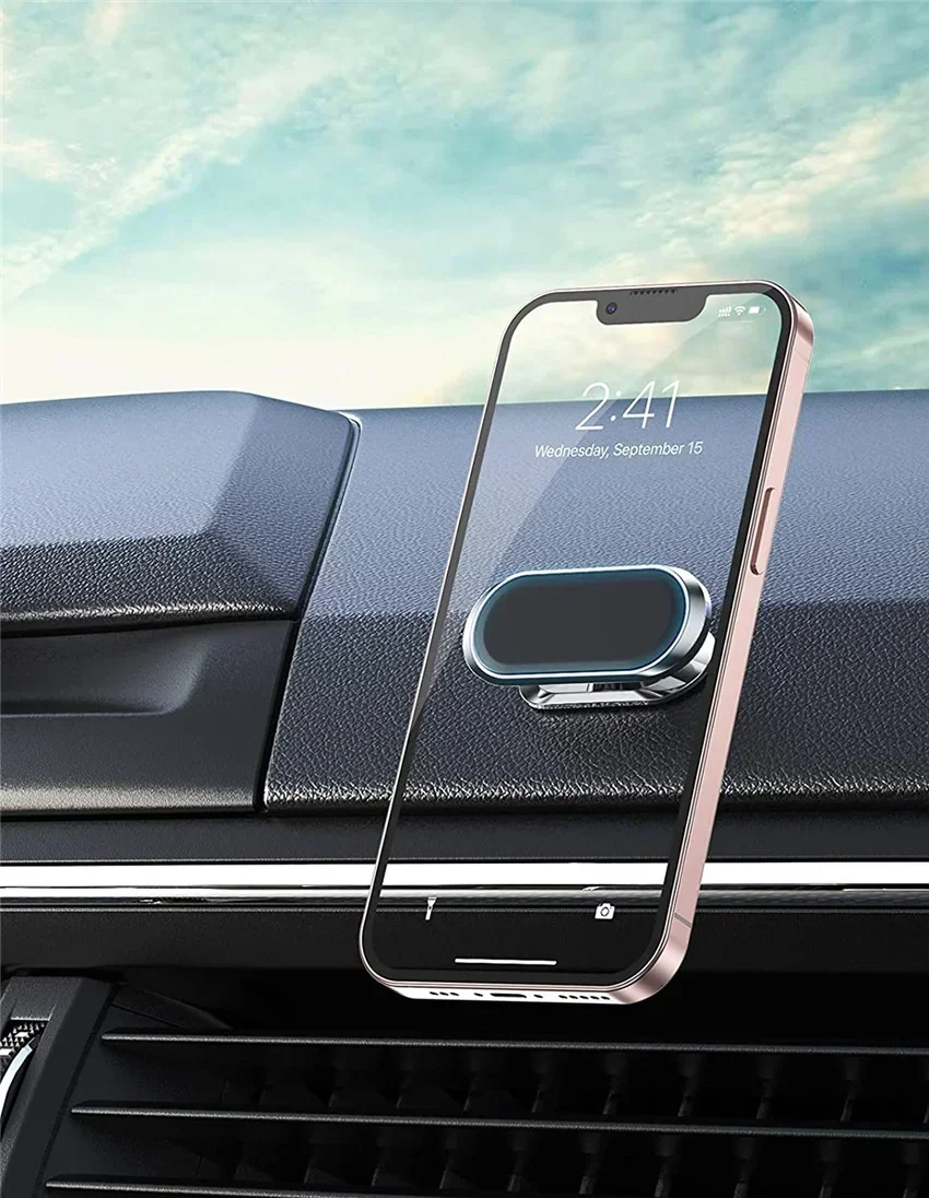 Phone Holder 360 Rotat Car Magnetic Universal for iPhone Xiaomi Samsung