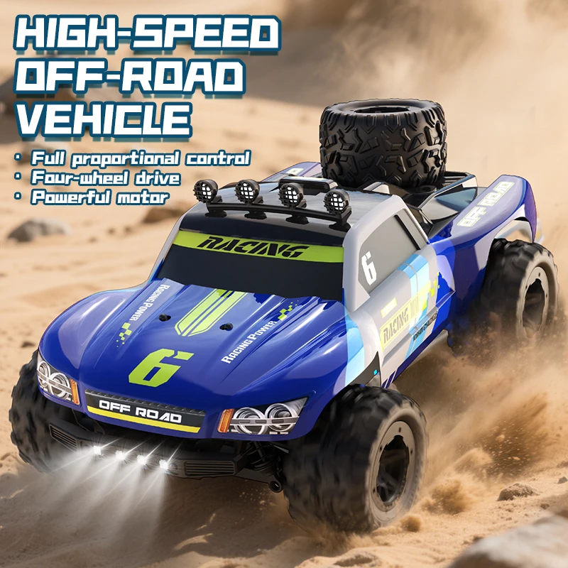 KF19 RC CAR Off-road High-speed Car 1/18 Remote Control All Terrain Crawler Climbing Remote Control Car Boy Children's Toy
