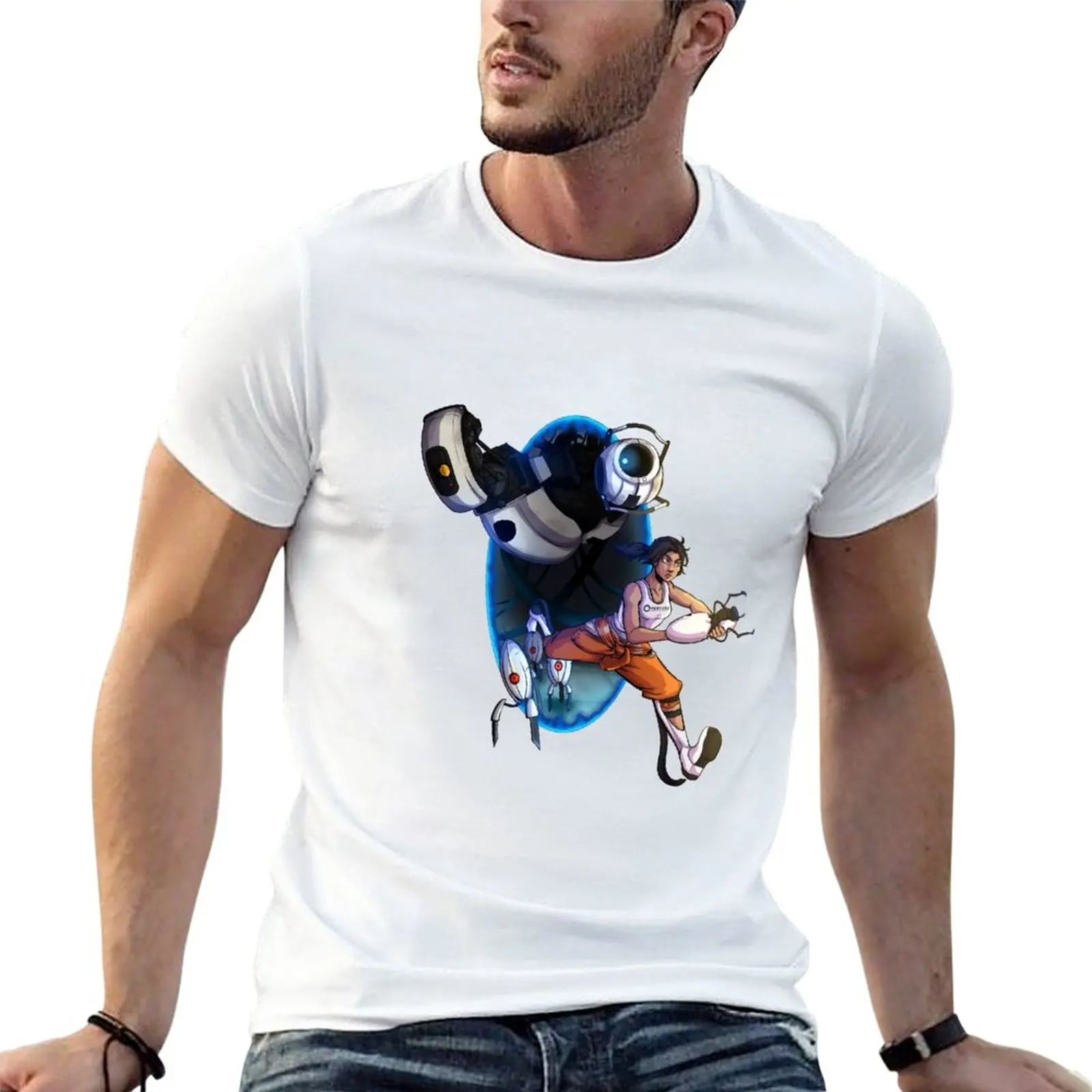 

Portal T-Shirt graphics t shirt summer tops custom t shirt t shirts men