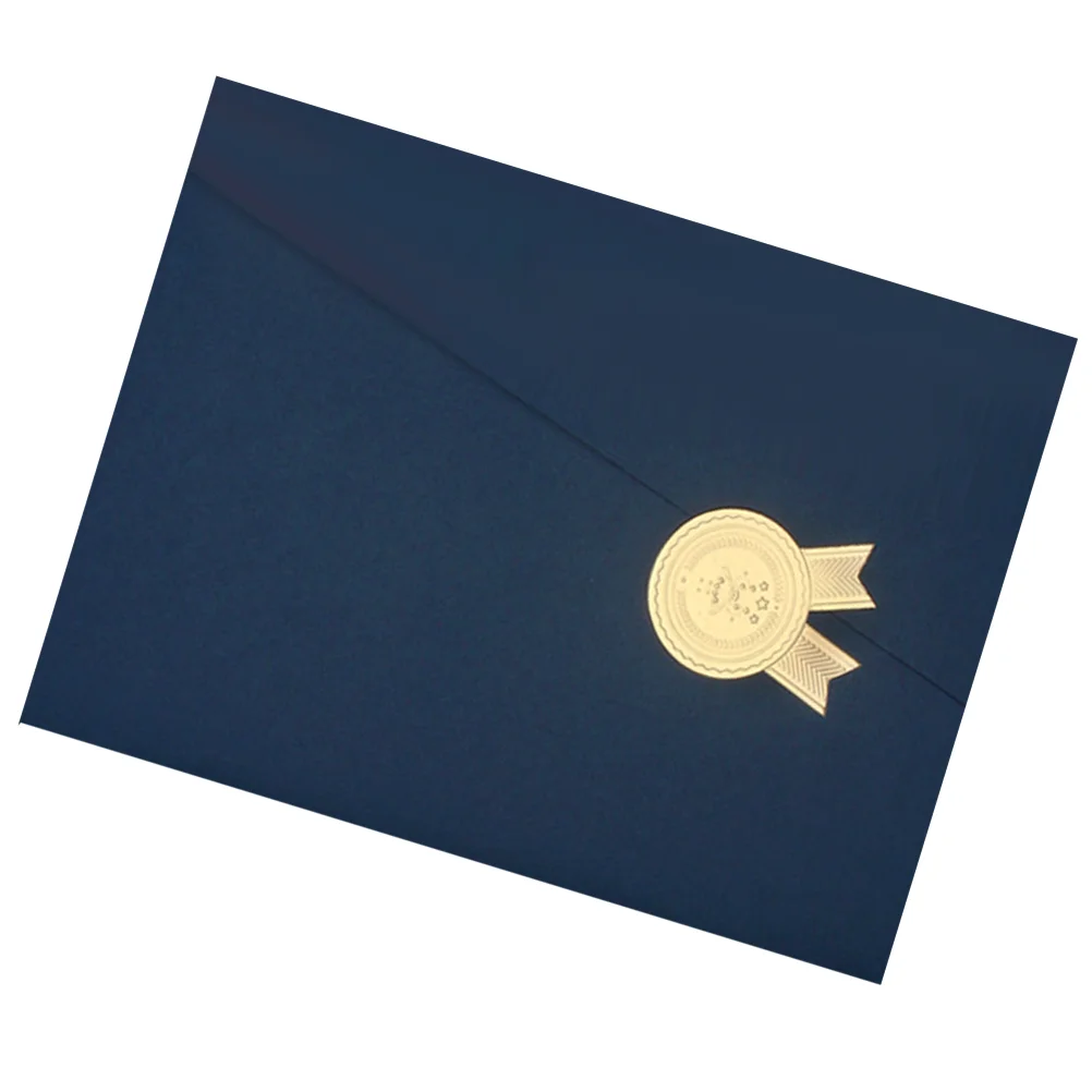 

Certificate Decorative Cover Holder Award Envelopes Shell Protective Protector Paper Staff