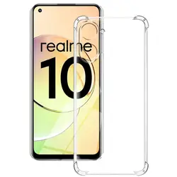 Luxury Four - Corner Anti - Drop Matte Phone Case - Durable Shockproof Protector for Realme 10 4G (Shockproof Case)