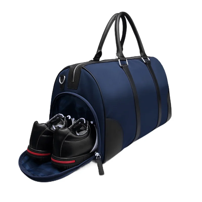 

PGM Golf Clothing Bag Men's Nylon Bag Large Capacity Ultra Light and Portable Golf Sneaker Double Layer Handbag Golf bags