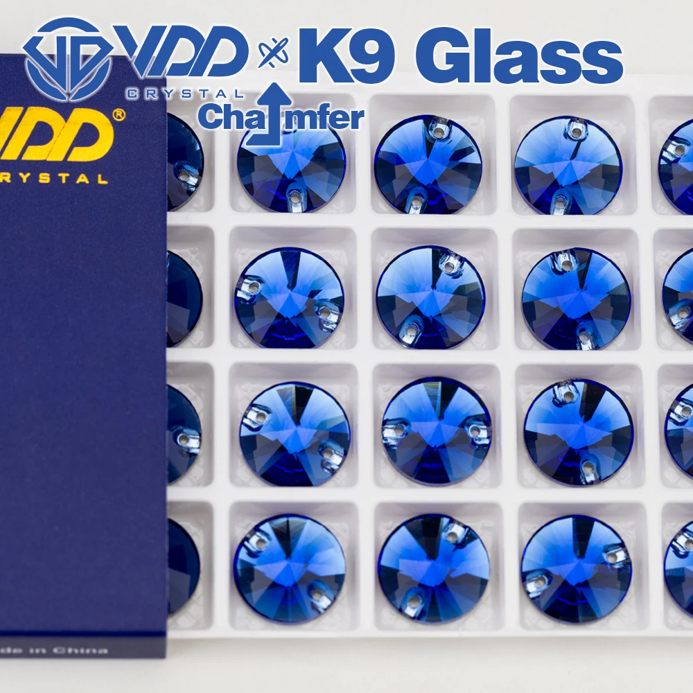 K9 Glass Sew On Rhinestones Crystal FlatBack Sewing Stones DIY Garment Wedding Dress