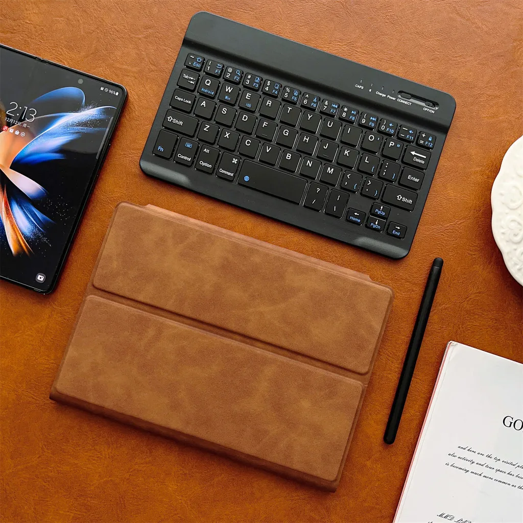 

Case for Honor Magic V2 RSR Porsche Magic Vs2 Magic Vs for Honor MagicV Magnetic Fold Leather Cover Keyboard with Stylus Pen