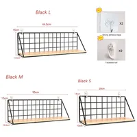 Wall Mounted Shelves Without Drilling