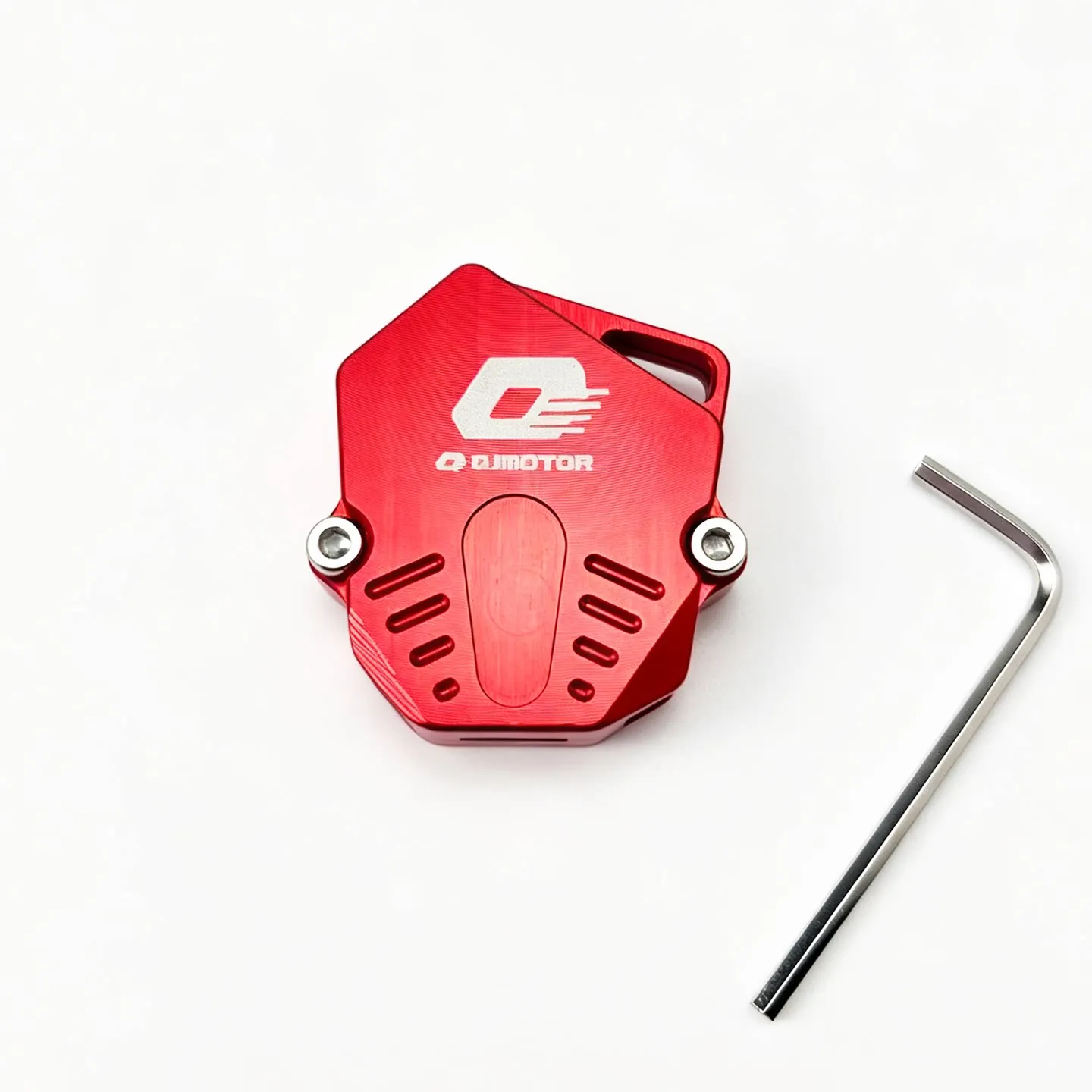 QJMOTOR Key Shell Cover & Keychain Set