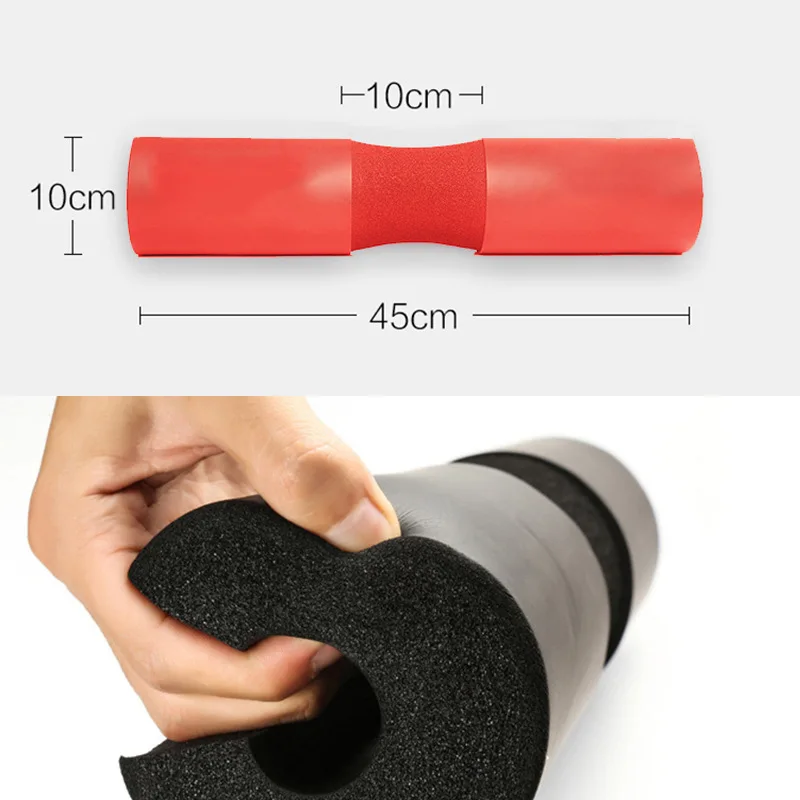 1pcs Barbell Pad Squat Pad Squats Neck Shoulder Protective Lunges Hip Thrusts Standard Bars Weight Lifting Training 2