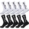 10/3Pairs Men Women Non Slip Grip Socks Tailored for Soccer Cycling Hiking Shockproof and Elastic