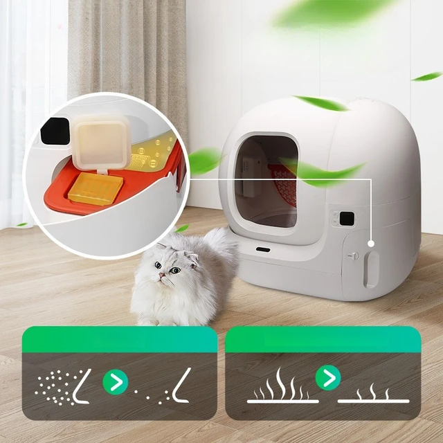 N50 Deodorizing Small Square 2nd Generation Suitable for Automatic Cat Litter Box Powerful Deodorizing Cleaning Cat Accessories 2