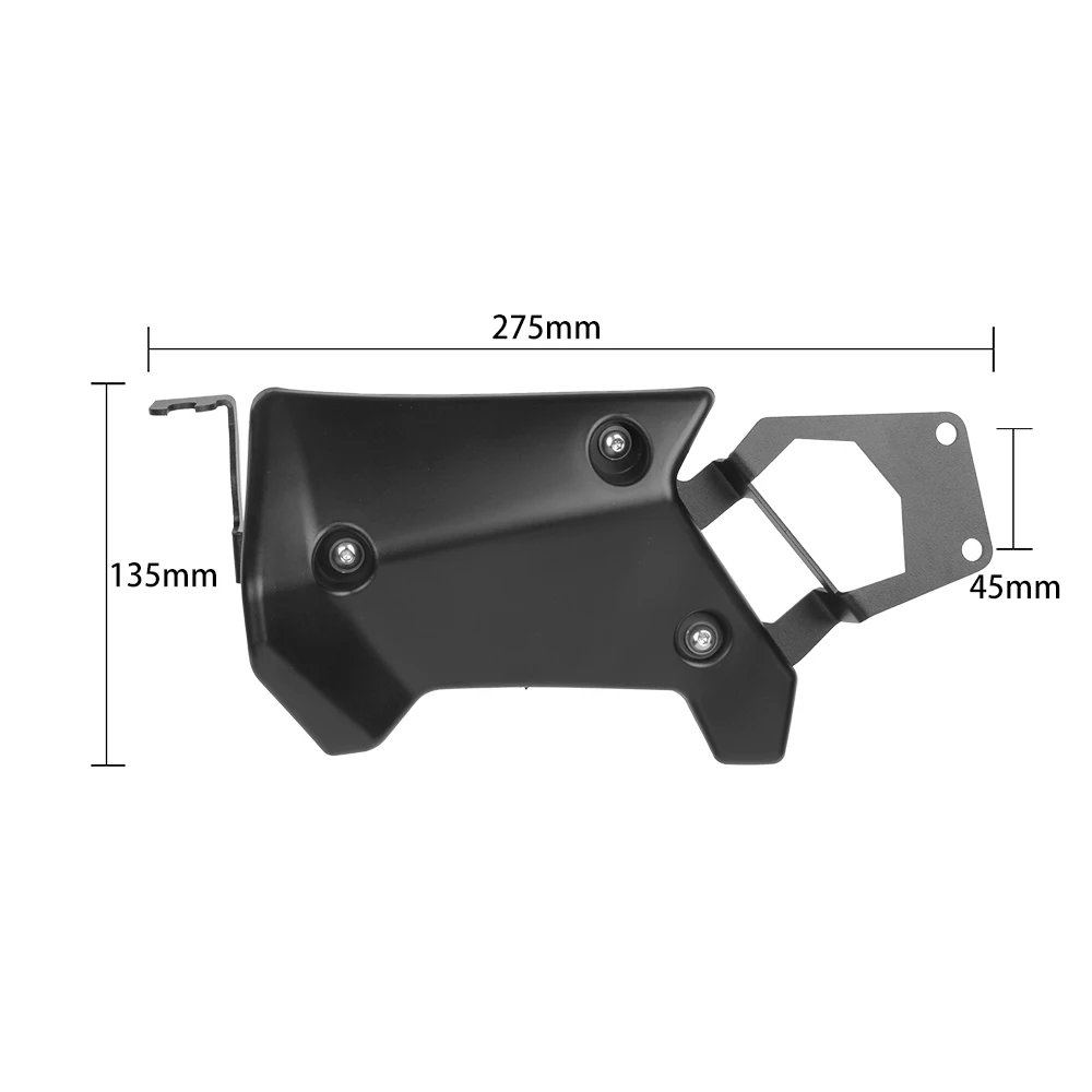 Motorcycle Exhaust Flap Cover Upper Frame Infill Middle Side Panel Fender Covers For BMW R1200GS R1250GS LC R 1200 1250 GS