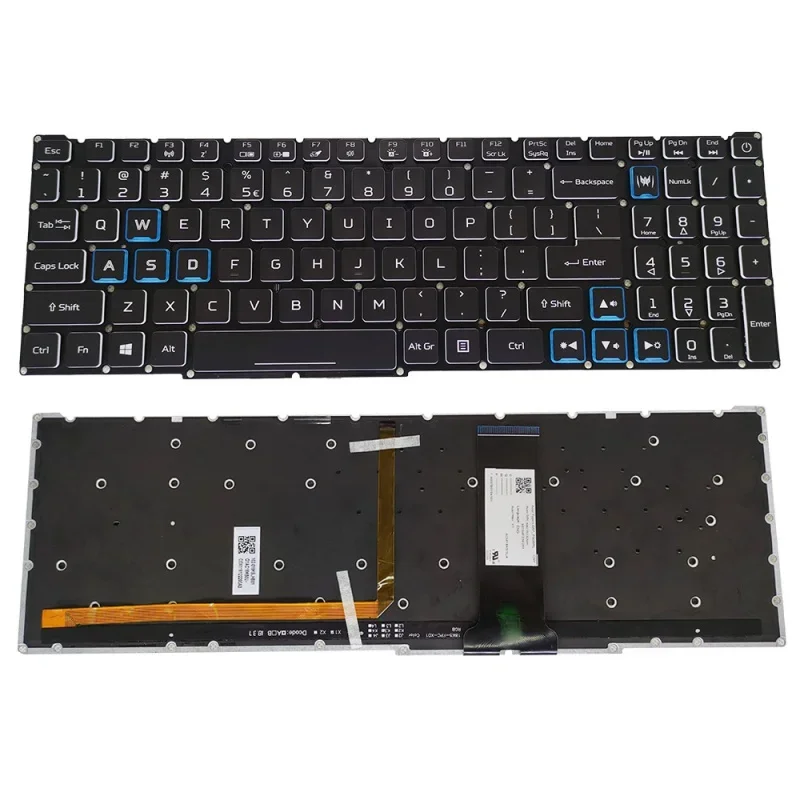 

New keyboard with rgb Backlit For Acer Predator Helios 300 PH315-52 PH317-53-795U PH317-54